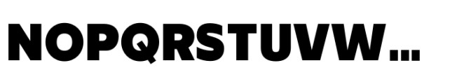 Performa Black Font UPPERCASE