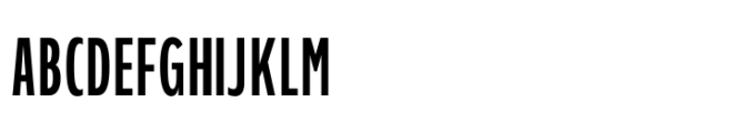 Performa Compressed Regular Font UPPERCASE
