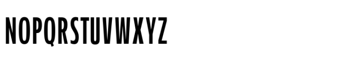 Performa Compressed Regular Font UPPERCASE