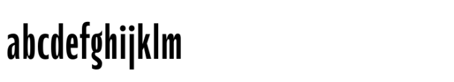 Performa Compressed Regular FONT