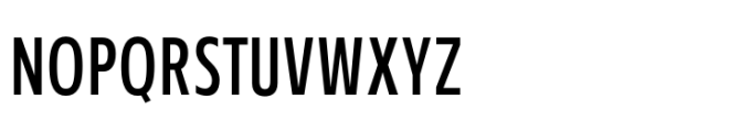Performa Condensed Regular Font UPPERCASE
