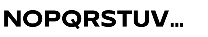Performa Extended Bold Font UPPERCASE