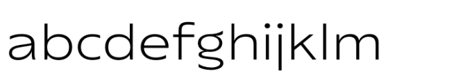 Performa Extended Extra Light FONT
