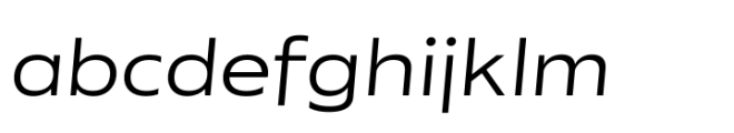 Performa Extended Light Italic FONT