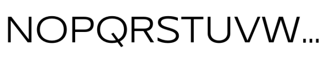 Performa Extended Light Font UPPERCASE