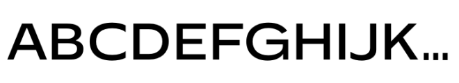 Performa Extended Medium Font UPPERCASE