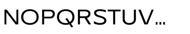 Performa Extended Regular Font UPPERCASE