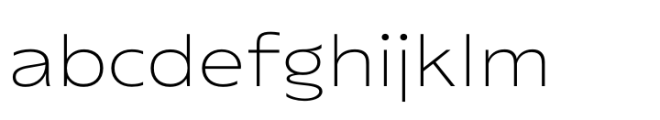 Performa Extended Thin FONT