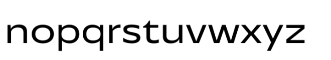 Performa Extended Font LOWERCASE