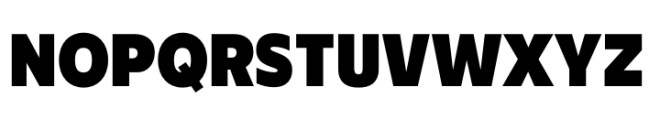 Performa Narrow Black Font UPPERCASE