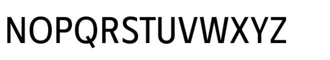 Performa Narrow Regular Font UPPERCASE
