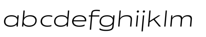 Performa Wide Extra Light Italic FONT