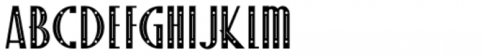 Performing Arts JNL Font UPPERCASE