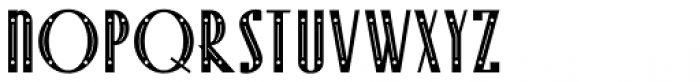 Performing Arts JNL Font UPPERCASE