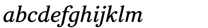 Periodica Medium Italic FONT