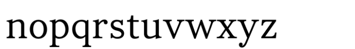Periodica Regular Font LOWERCASE
