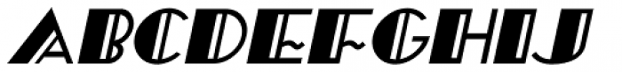 Periodical Oblique JNL Font LOWERCASE