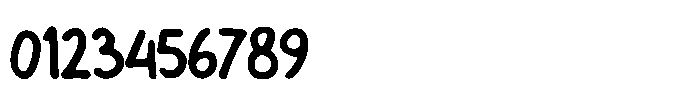 Permanent Marker Font OTHER CHARS