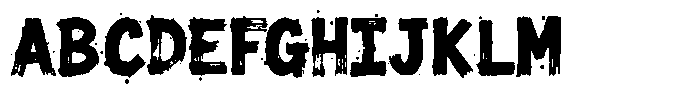 Permeate Brush Font UPPERCASE