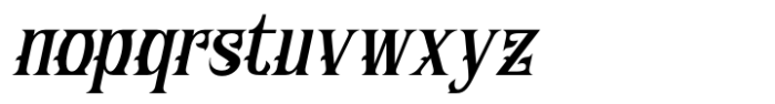 Perodas Italic Font LOWERCASE