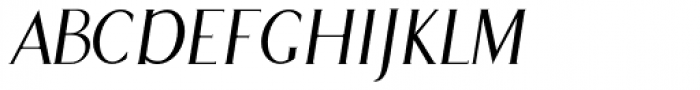 Peronel Italic Font UPPERCASE