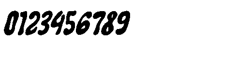 Perosra Italic Font OTHER CHARS