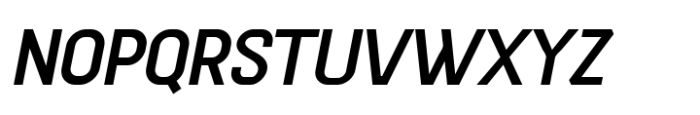 Peroxidase Extra Bold Italic Font UPPERCASE