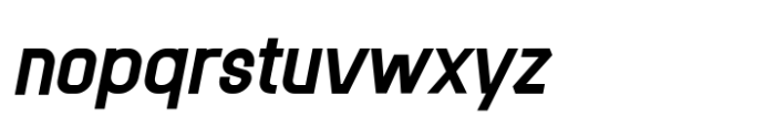 Peroxidase Extra Bold Italic Font LOWERCASE