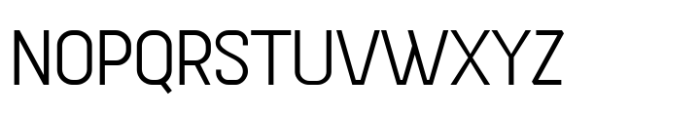 Peroxidase Thin Font UPPERCASE