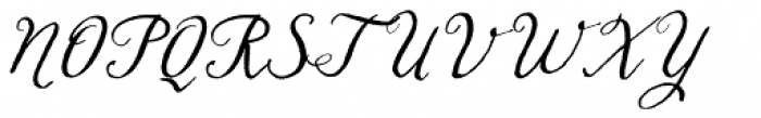 Perron No 2 Italic Font UPPERCASE