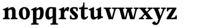 Perrywood Condensed ExtraBold Font LOWERCASE