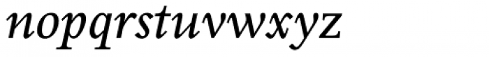 Perrywood SemiBold Italic Font LOWERCASE