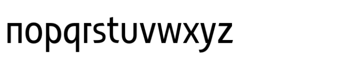Pershal Condensed Regular Font LOWERCASE