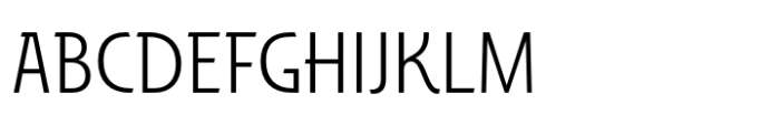 Pershal Condensed Thin Font