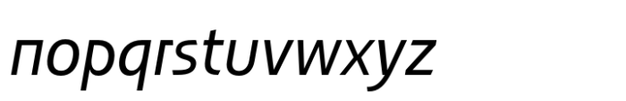 Pershal Extended Regular Italic Font LOWERCASE