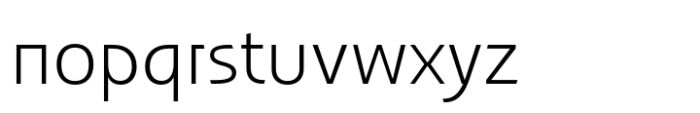 Pershal Extended Thin Font LOWERCASE