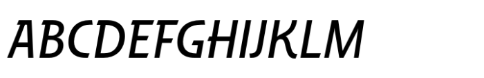 Pershal Norm Medium Italic Font