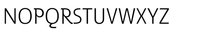 Pershal Norm Thin Font UPPERCASE