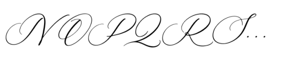 Pertysh Tulipita Italic Font UPPERCASE