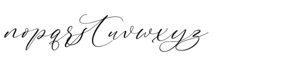 Pertysh Tulipita Italic Font LOWERCASE