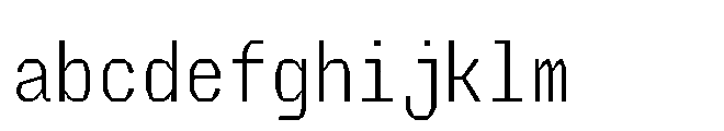 Perupa Mono Light FONT