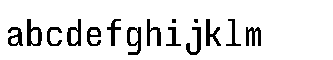 Perupa Mono Medium FONT