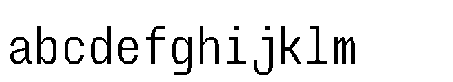 Perupa Mono Regular FONT