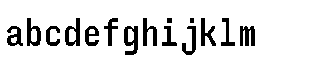 Perupa Mono Semi Bold FONT