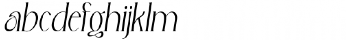 Peskia Bold Oblique Font LOWERCASE