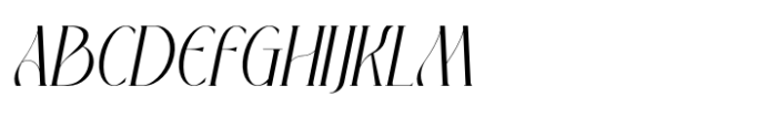 Peskia Medium Oblique Font UPPERCASE