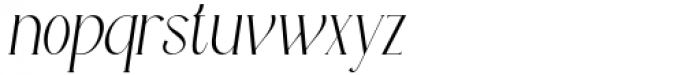 Peskia Semi Bold Oblique Font LOWERCASE