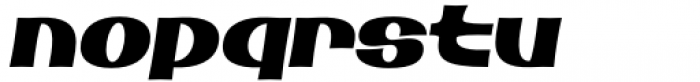 Petale Bold Italic Font LOWERCASE