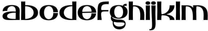 Petale Regular Font LOWERCASE