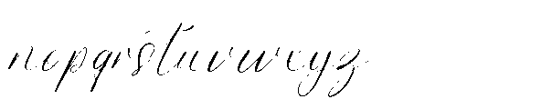 Petalip Orchid Regular Font LOWERCASE